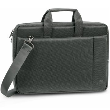 ნოუთბუქის ჩანთა RIVACASE 8231 15.6 Inch Laptop Bag, Grey 