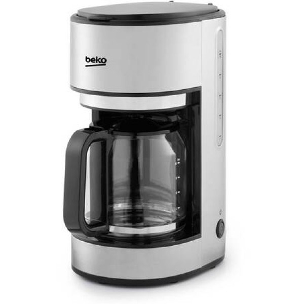 Beko CFM 6350, 1000W, 1.25L, Coffe Machine, Silver