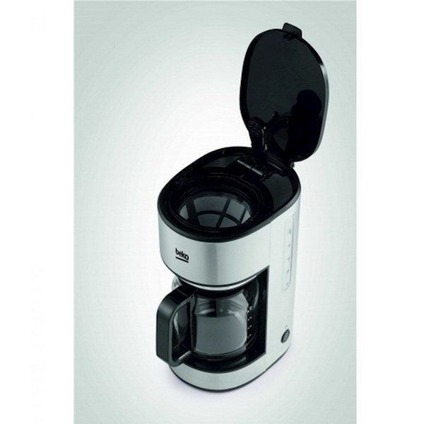 Beko CFM 6350, 1000W, 1.25L, Coffe Machine, Silver