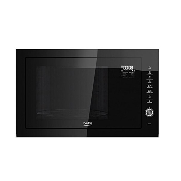 ჩასაშენებელი მიკროტალღური ღუმელი BEKO MGB 25333 BG, 900W, 25L, Built In, Black