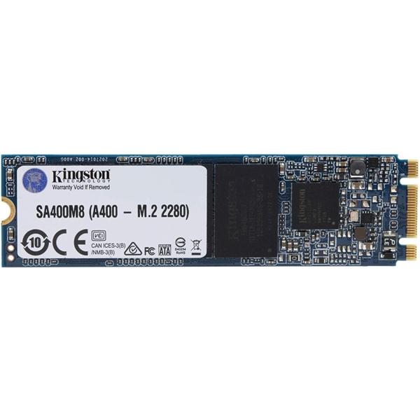 მყარი დისკი Kingston SSD M.2 120GB A400 SATA 2280 TLC