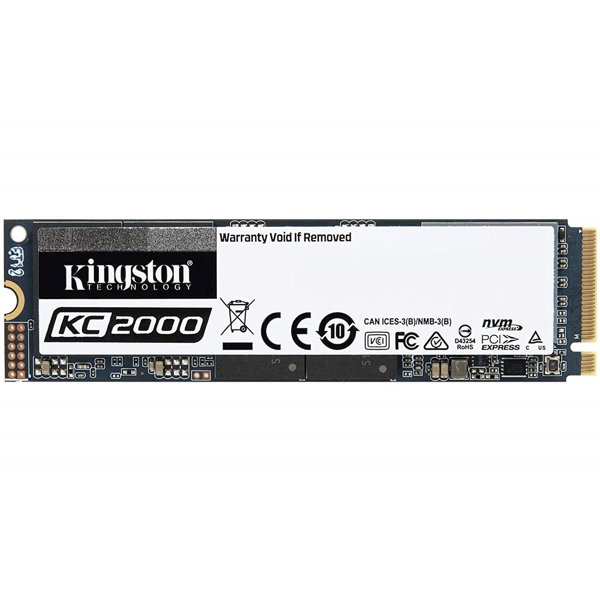 მყარი დისკი Kingston SSD M.2 Kingston 500GB KC2000 NVMe PCIe 3.0 4x 2280