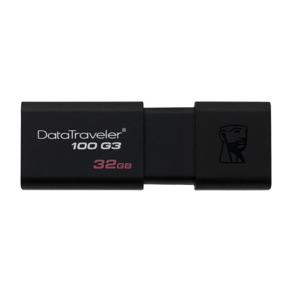 USB ფლეშ მეხსიერება Kingston 32GB USB 3.0 DT100 G3