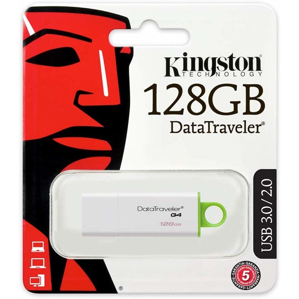 USB ფლეშ მეხსიერება Kingston 128GB USB 3.0 DTI Gen.4