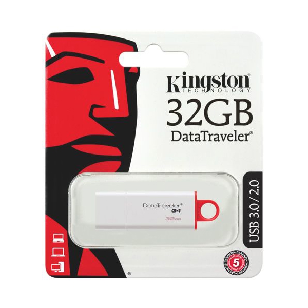 USB ფლეშ მეხსიერება Kingston 32GB USB 3.0 DTI Gen.4