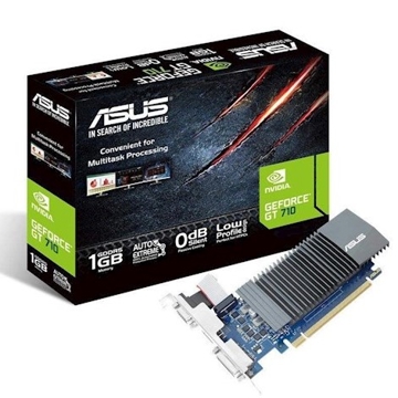 ვიდეო დაფა Asus GF GT710-SL-1GD5-BRK VGA,DVI,HDMI,1GD5