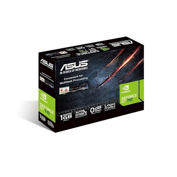 ვიდეო დაფა Asus GF GT710-SL-1GD5-BRK VGA,DVI,HDMI,1GD5