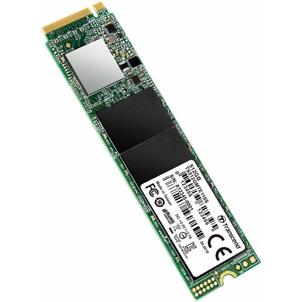 მყარი დისკი Transcend 512GB MTE110 NVMe PCIe 3.0 4x 2280 SSD M.2