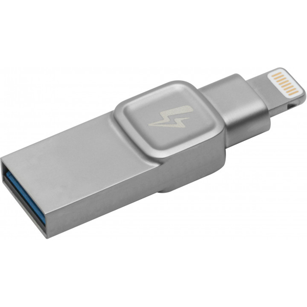 ფლეშ მეხსიერება Kingston 128GB DataTraveler Bolt Duo USB 3.1 Gen.1 / Lightning Apple