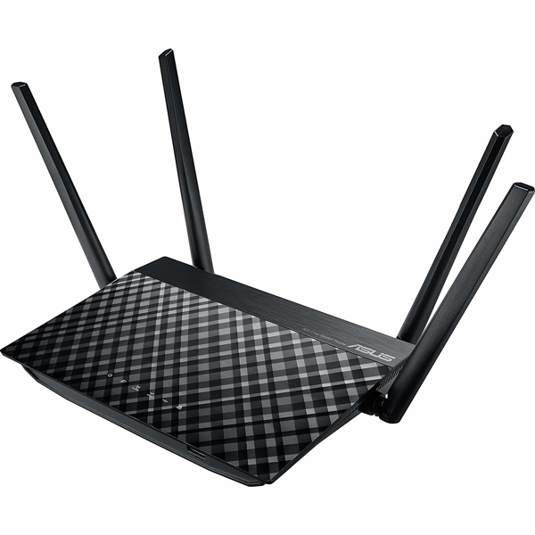 როუტერი ASUS RT-AC58U / WIRELESS ROUTER / 4-PORT SWITCH / GIGE / 802.11A/B/G/N/AC / DUAL BAND
