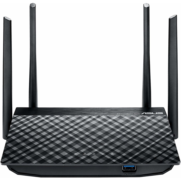 როუტერი ASUS RT-AC58U / WIRELESS ROUTER / 4-PORT SWITCH / GIGE / 802.11A/B/G/N/AC / DUAL BAND