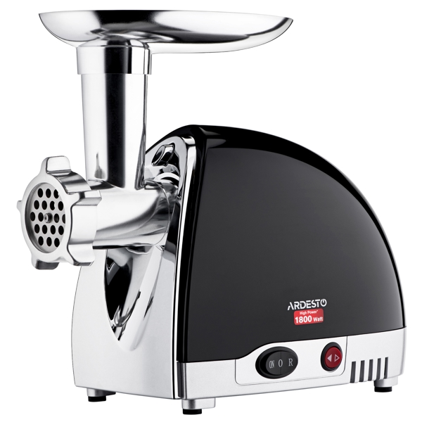 ხორცსაკეპი Ardesto MGL-2250R, 1800W, Meat Grinder, Black/Silver