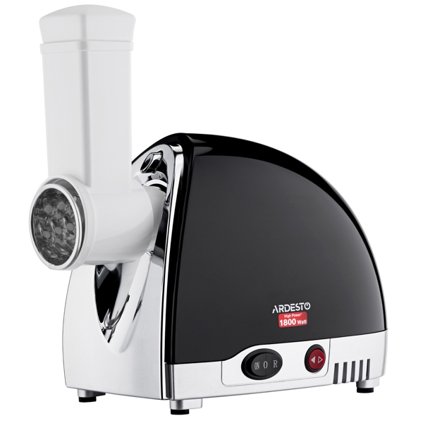 ხორცსაკეპი Ardesto MGL-2250R, 1800W, Meat Grinder, Black/Silver