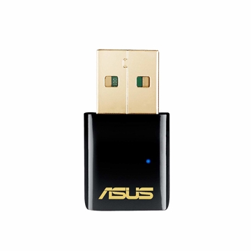 ადაპტერი ASUS USB-AC51 AC Dual-Band Wireless-AC600 USB Adapter, WPS, Graphical Easy Interface