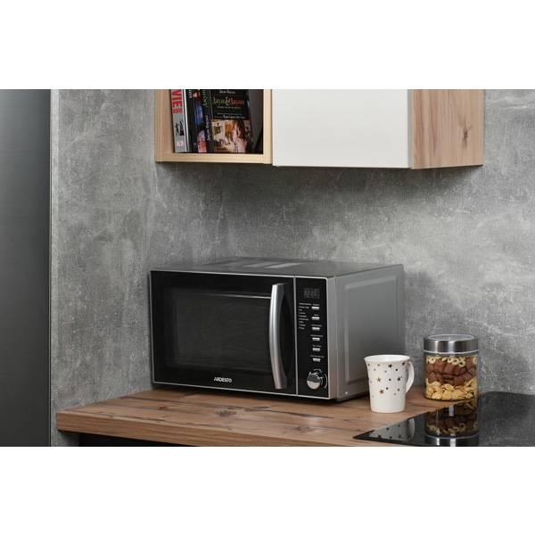 ARDESTO GO-E725S, 700W, 20L, Microwave Oven, Gray