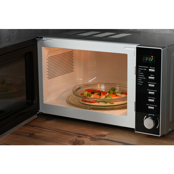 ARDESTO GO-E725S, 700W, 20L, Microwave Oven, Gray