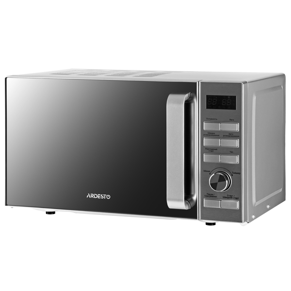 მიკროტალღური ღუმელი ARDESTO GO-E735S, 700W, 20L, Microwave Oven, Gray