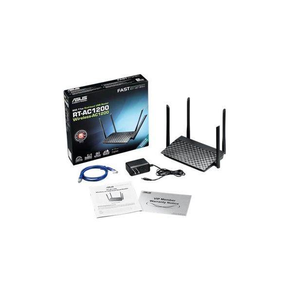 როუტერი Asus RT-AC1200 Dual-Band WiFi USB Router