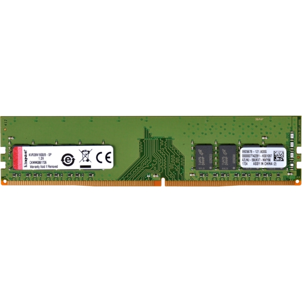 ოპერატიული მეხსიერაბა  Kingston KCP424NS8/8  DDR4 2400 8GB Retail