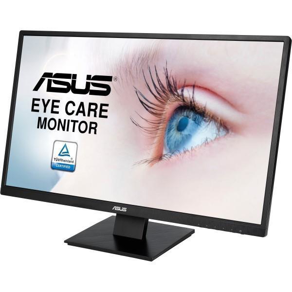 მნიტორი ASUS VA279HAE Eye Care Monitor - 27 inch, Full HD, Low Blue Light, Flicker Free, Wall Mountable, Black