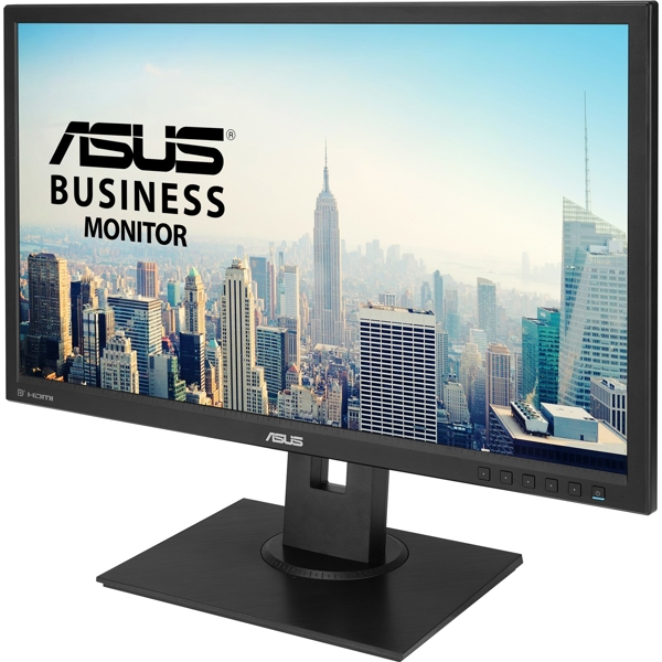 მონიტორი ASUS BE249QLBH Business Monitor- 24 inch FHD, IPS, Mini-PC Mount Kit, Flicker free, Low Blue Light, Ergonomic Stand, Black