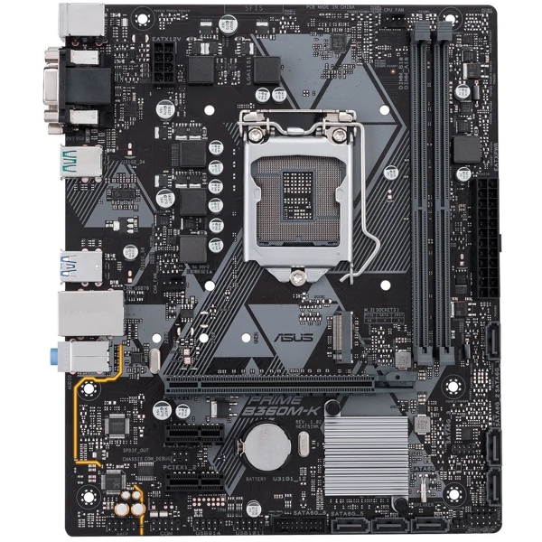 დედა დაფა Motherboard ASUS PRIME B360M-K s1151 B360 2xDDR4 M.2 DVI-VGA M.2 Socket 3 mATX