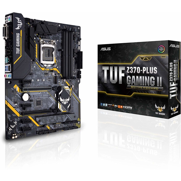 დედა დაფა ASUS TUF Z370-PLUS GAMING II s1151 Z370 4xDDR4 M.2 HDMI-DVI ATX