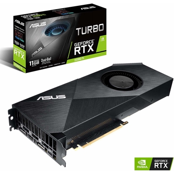 ვიდეო დაფა ASUS GeForce RTX2080 Ti 11GB GDDR6 TURBO 