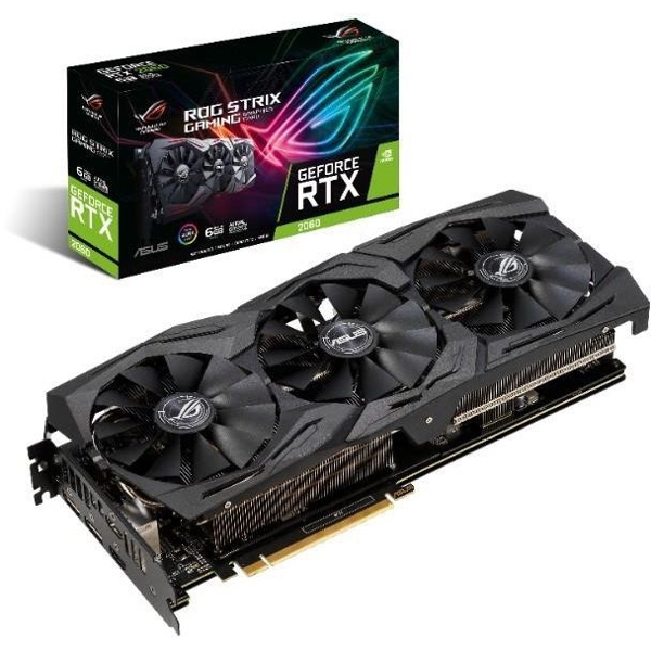 ვიდეო დაფა ASUS GeForce RTX2060 6GB GDDR6 GAMING STRIX