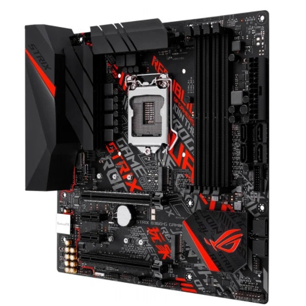 დედა დაფა ASUS STRIX B360-G Gaming s1151 B360 4xDDR4 M.2 HDMI-DVI M.2 Socket 3 mATX