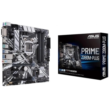 დედა დაფა ASUS PRIME Z390M-PLUS s1151 Z390 4xDDR4 M.2 HDMI-DVI mATX