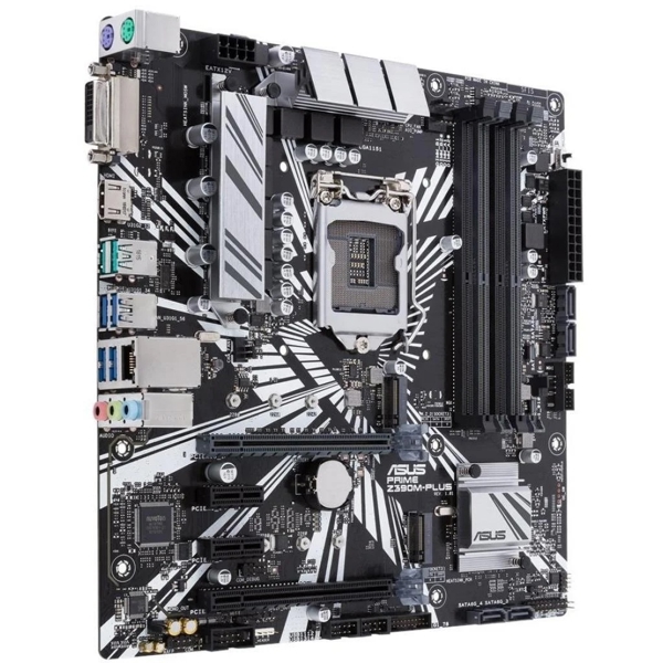 დედა დაფა ASUS PRIME Z390M-PLUS s1151 Z390 4xDDR4 M.2 HDMI-DVI mATX