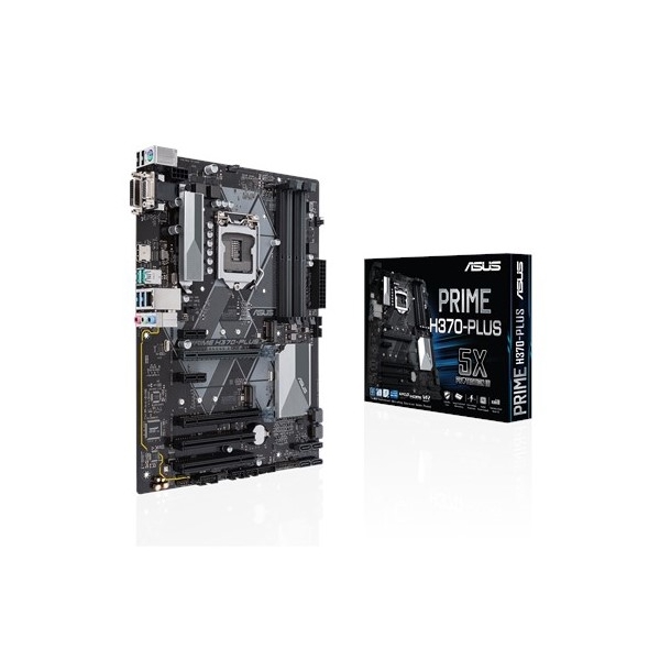 დედა დაფა ASUS PRIME H370-PLUS s1151 H370 4xDDR4 M.2 HDMI-DVI-VGA ATX