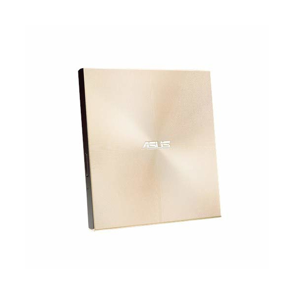 გარე დისკის წამკითხველი ASUS ZenDrive SDRW-08U9M-U DVD-R/RW USB2.0 EXT Ret Ultra Slim GOLD