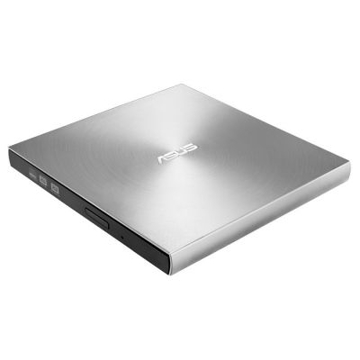 გარე დისკის წამკითხველი ASUS SDRW-08U9M-U DVD-R/RW USB2.0 EXT Ret Slim Silver