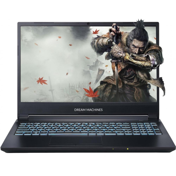 ნოუთბუქი Dream Machines G1050-15 15.6FHD IPS AG / Intel i5-9300H / 8GB / 480F / NVD1050-3 / DOS / Black