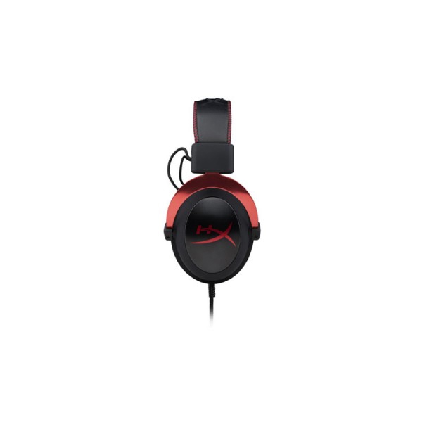 ყურსასმენი  Kingston HyperX Cloud II Gaming Headset Red KHX-HSCP-RD 