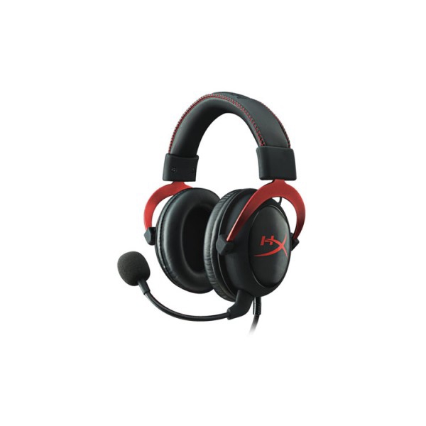 ყურსასმენი  Kingston HyperX Cloud II Gaming Headset Red KHX-HSCP-RD 