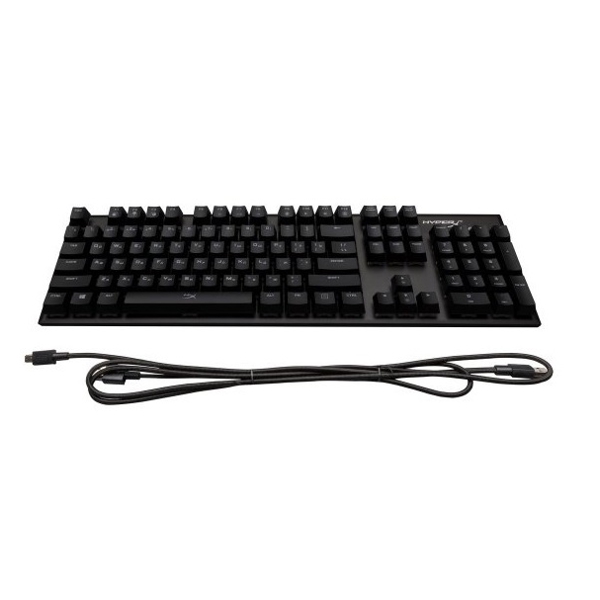 კლავიატურა Kingston HyperX Gaming Keyboard Alloy FPS RGB Kailh Silver Speed 