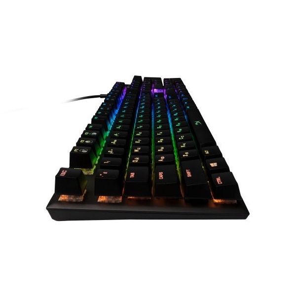 კლავიატურა Kingston HyperX Gaming Keyboard Alloy FPS RGB Kailh Silver Speed 