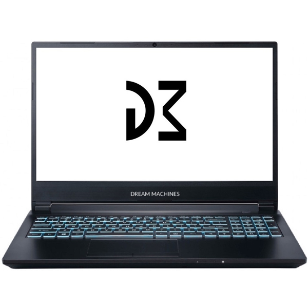 ნოუთბუქი Dream Machines G1660Ti-15 15.6FHD IPS AG / Intel i7-9750H / 16GB / 480F / NVD1660Ti-6 / DOS / Black