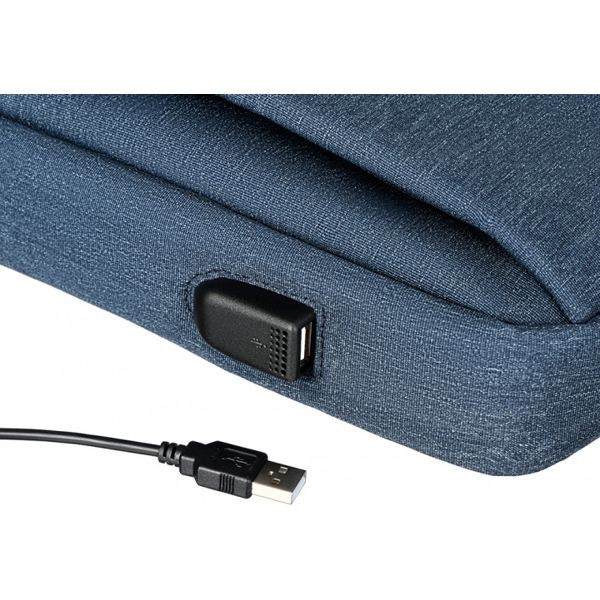 ნოუთბუქის ჩანთა Melange Laptop Bag 2E 16" Navy-Blue