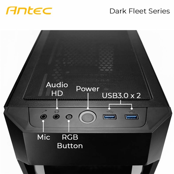 ქეისი Antec DarkFleet DF500 RGB