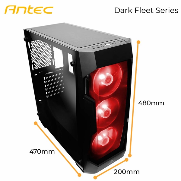 ქეისი Antec DarkFleet DF500 RGB