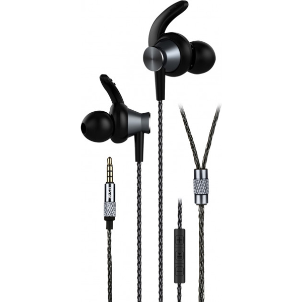 ყურსასმენები Headphones 2E S8 Piston Magnet Mic Gray