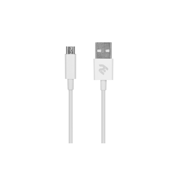 2E USB 2.0 to MicroUSB Molding Type 1m White