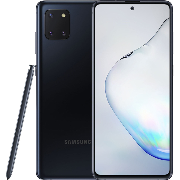 მობილური ტელეფონი Samsung N770F Galaxy Note 10 Lite 6GB-128GB Duos LTE Black