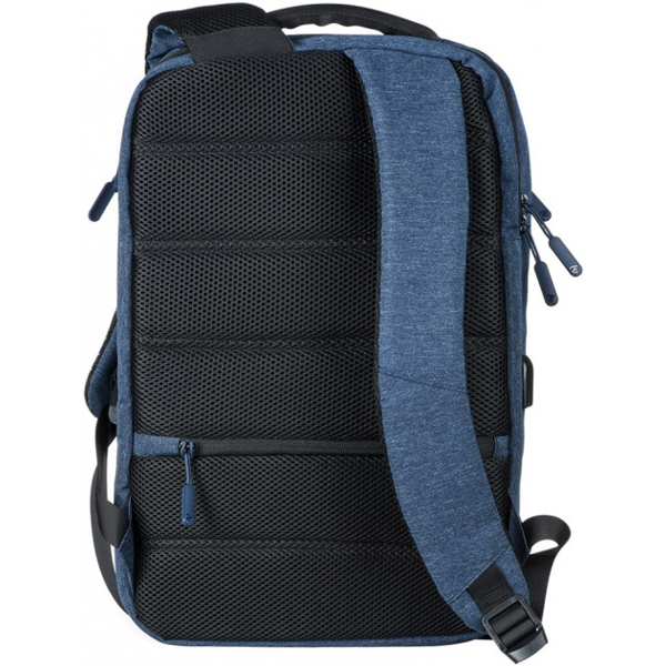 ნოუთბუქის ჩანთა Laptop Backpack 2E Melange 16" Navy-Blue