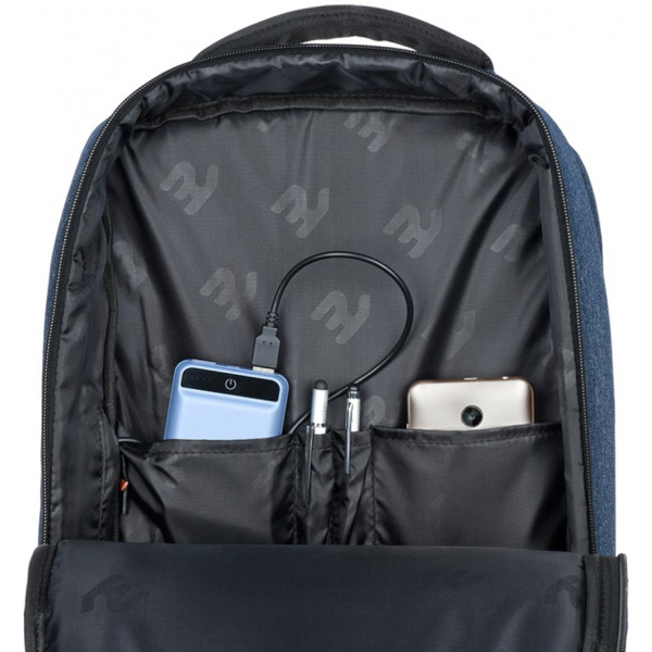 ნოუთბუქის ჩანთა Laptop Backpack 2E Melange 16" Navy-Blue