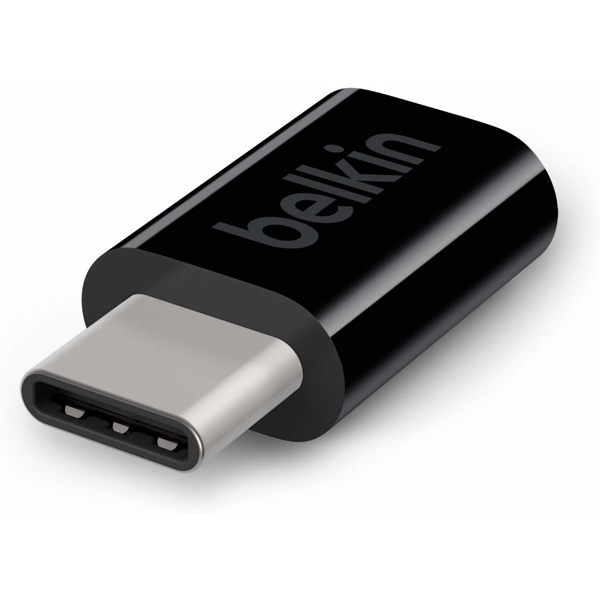 ადაპტერი Belkin USB-C to Micro USB Adapter Black